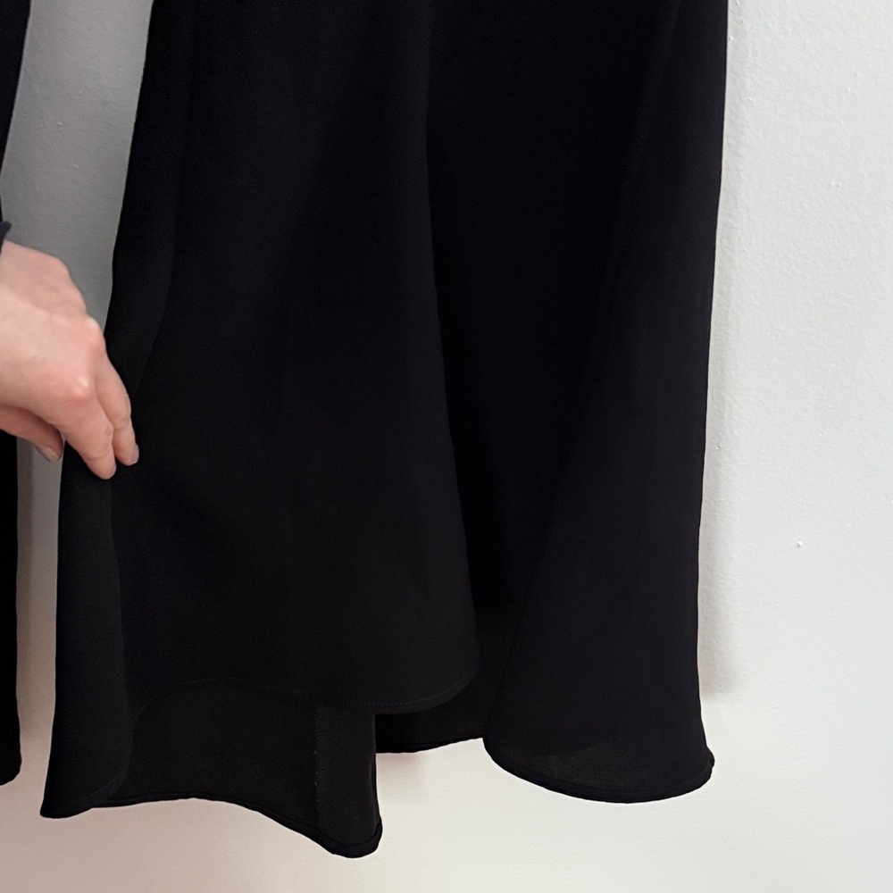 Anthropologie Zinnia Trousers Flare Pants NWOT US size 0 business casual black - Picture 6 of 12